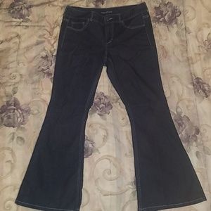 maurice's flare jean 16 reg